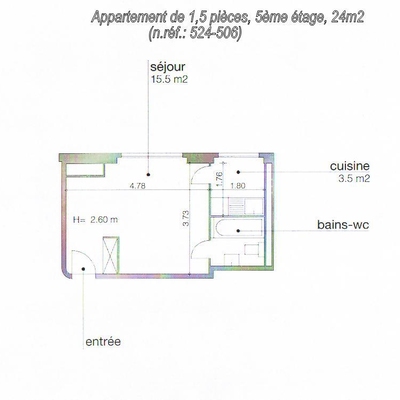 Studio-Rue Sismondi - 1201 Genève